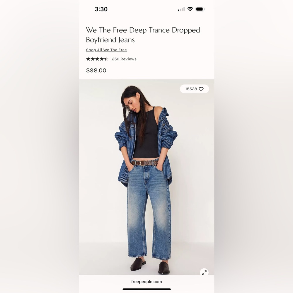 We The Free Deep Trance Jeans